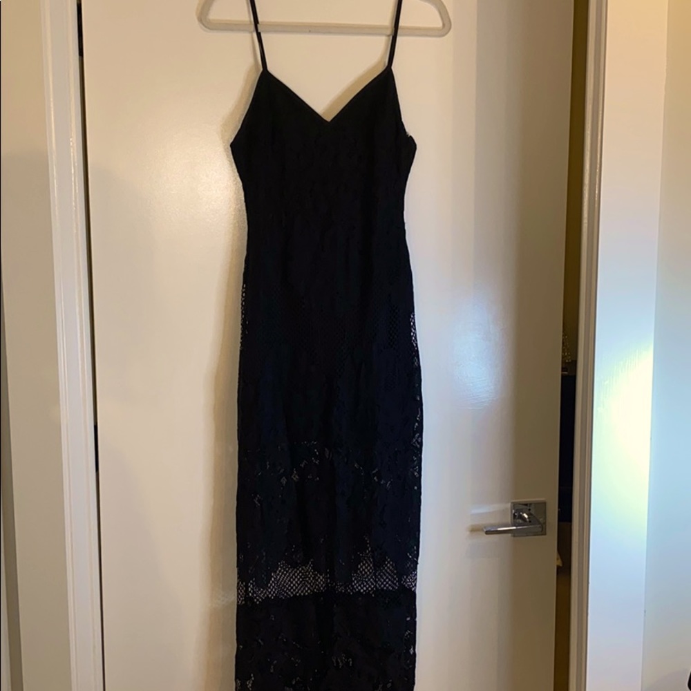 Lace long dress